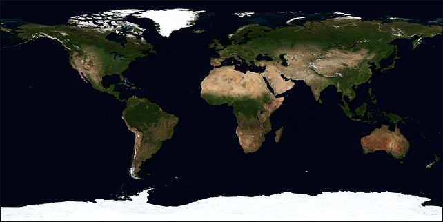 세계 지도 사진